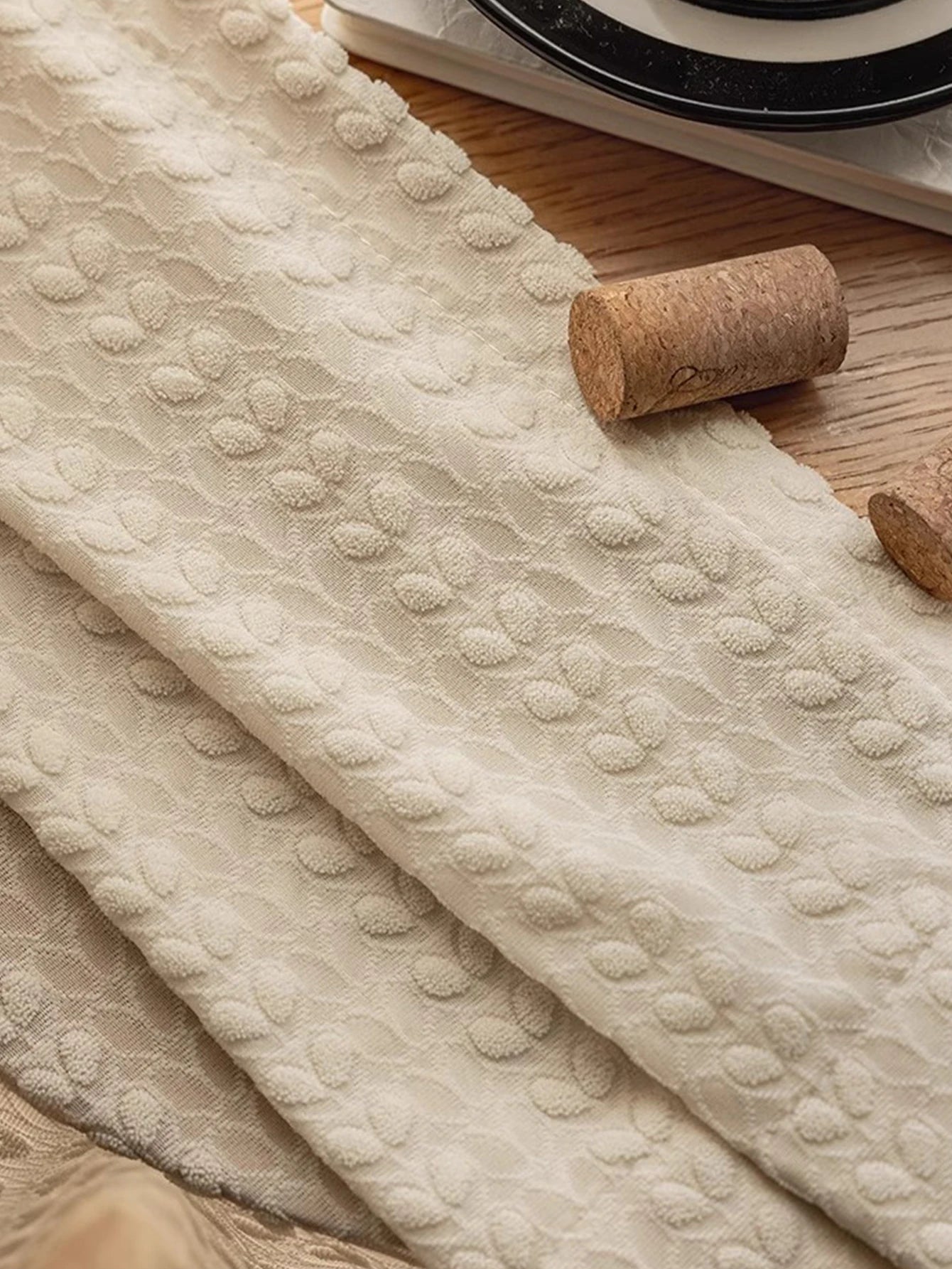 Cream screen curtain