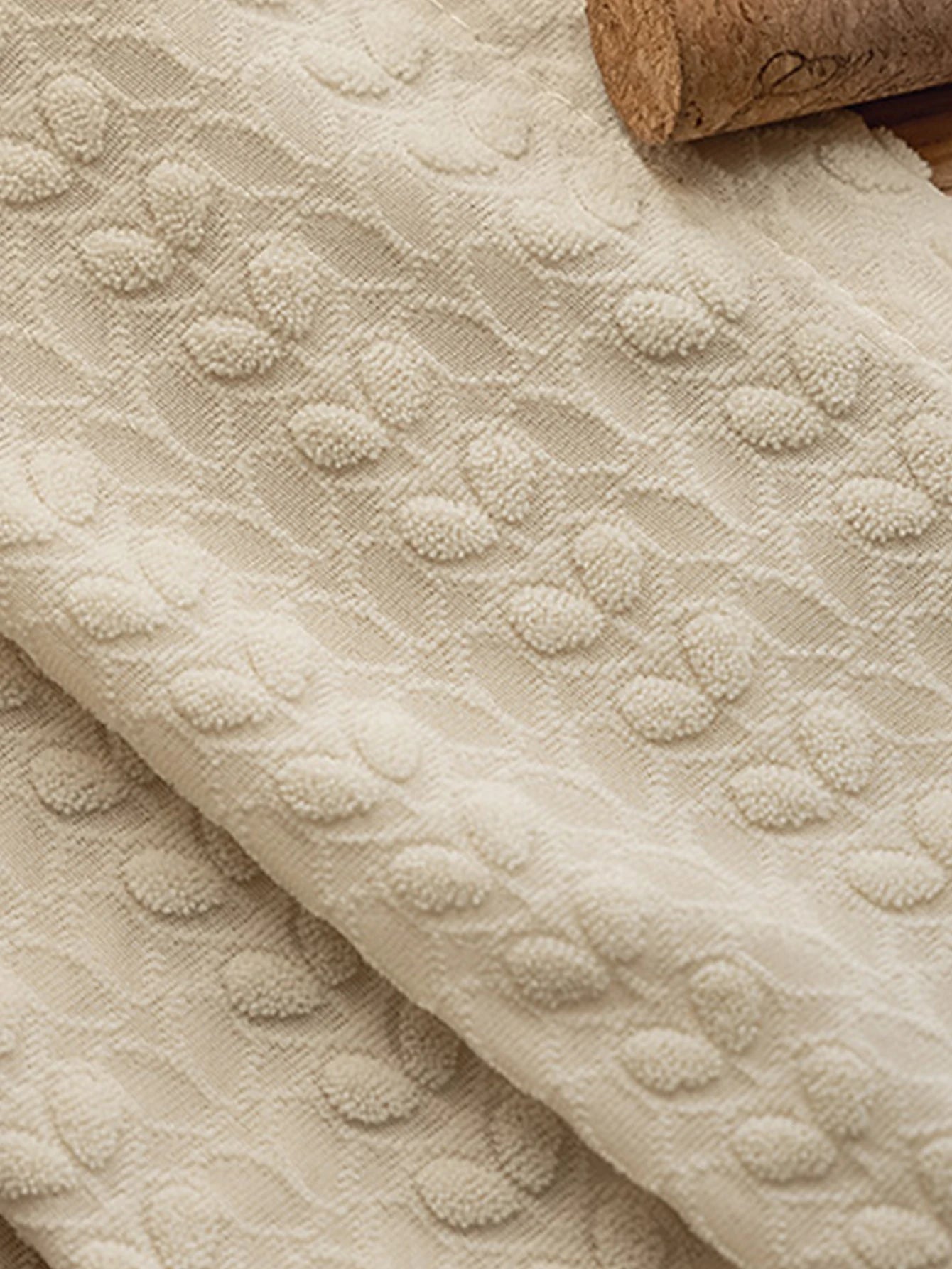 Cream screen curtain